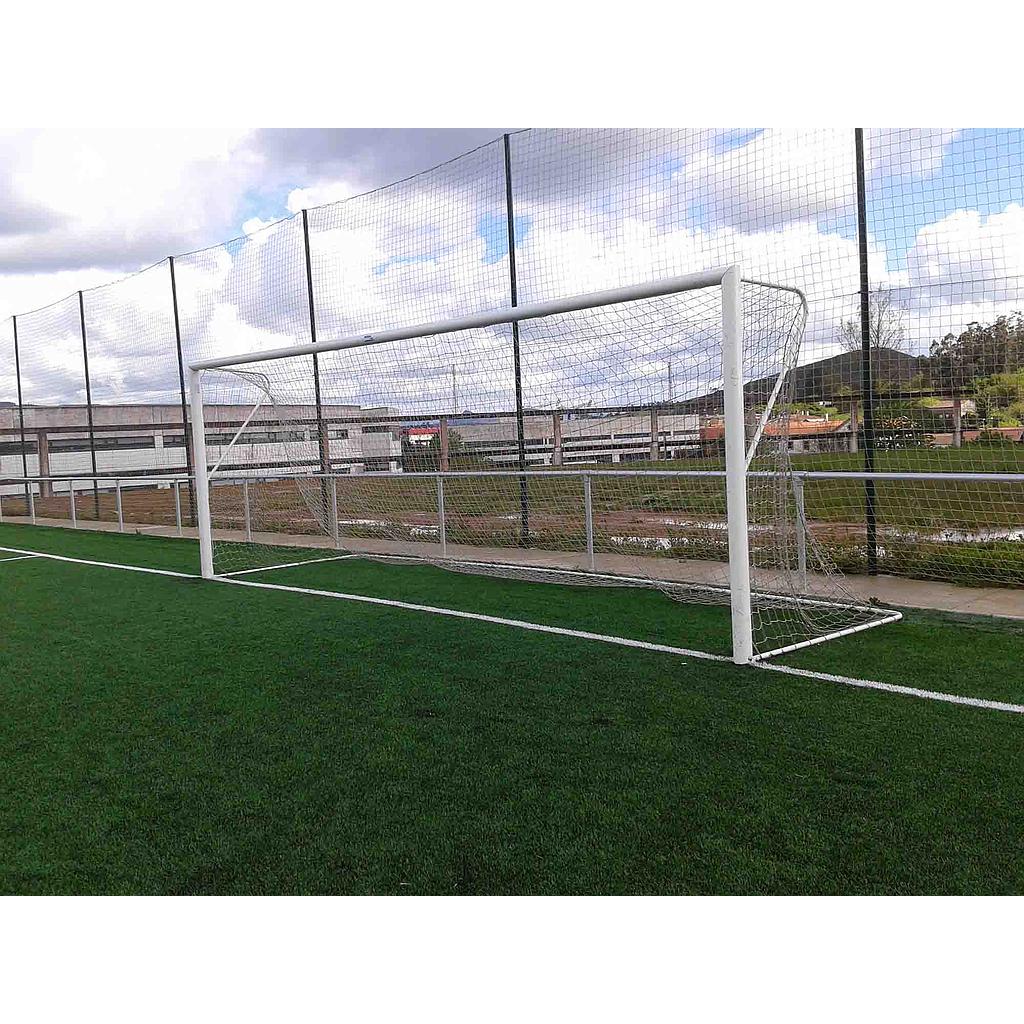 JUEGO BASES PORTERIAS FUTBOL 11 PARA RECOGIDA DE RED