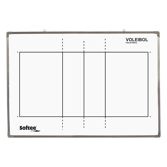 PIZARRA MAGNÉTICA CERCO DE ALUMINIO 60 X 90 CM VOLEIBOL