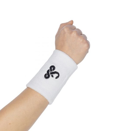 [0013710] PACK VIBOR-A 2 MUÑEQUERAS 12 CM BLANCO