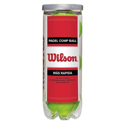 [0501400] BOTE 3 PELOTAS WILSON PADEL COMP BALL